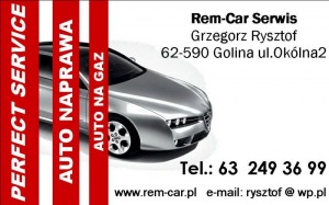 REM-CAR SERWIS Grzegorz Rysztof