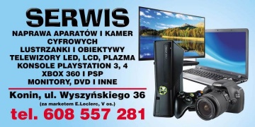 SERWIS GSM-TABLET-LAPTOP-KONSOL-APARATY CYFROWE-TV LED