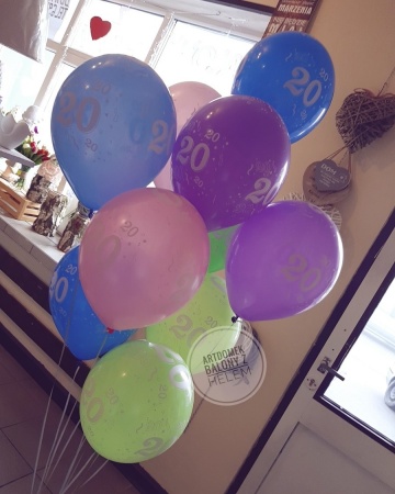 ArtDOMEK- balony z helem, dekoracje balonami, scianki