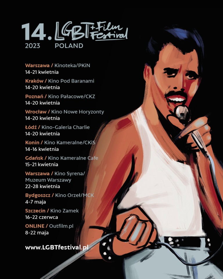 14. LGBT+ Film Festival Poland 2023 - queerowe kino artystyczne, hity światowych festiwali