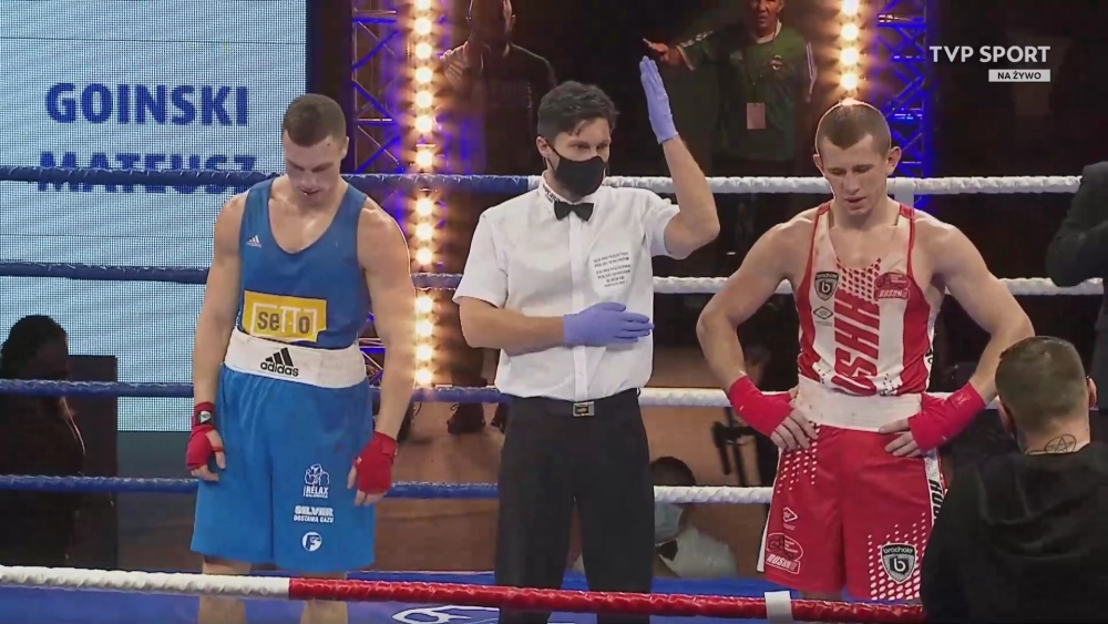 Mateusz Goiński wicemistrzem Polski w boksie. Po raz piąty w swojej karierze